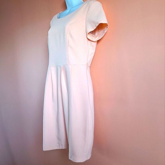 Forever 21 Light Pink Short Sleeve Dress M - Picture 3 of 4